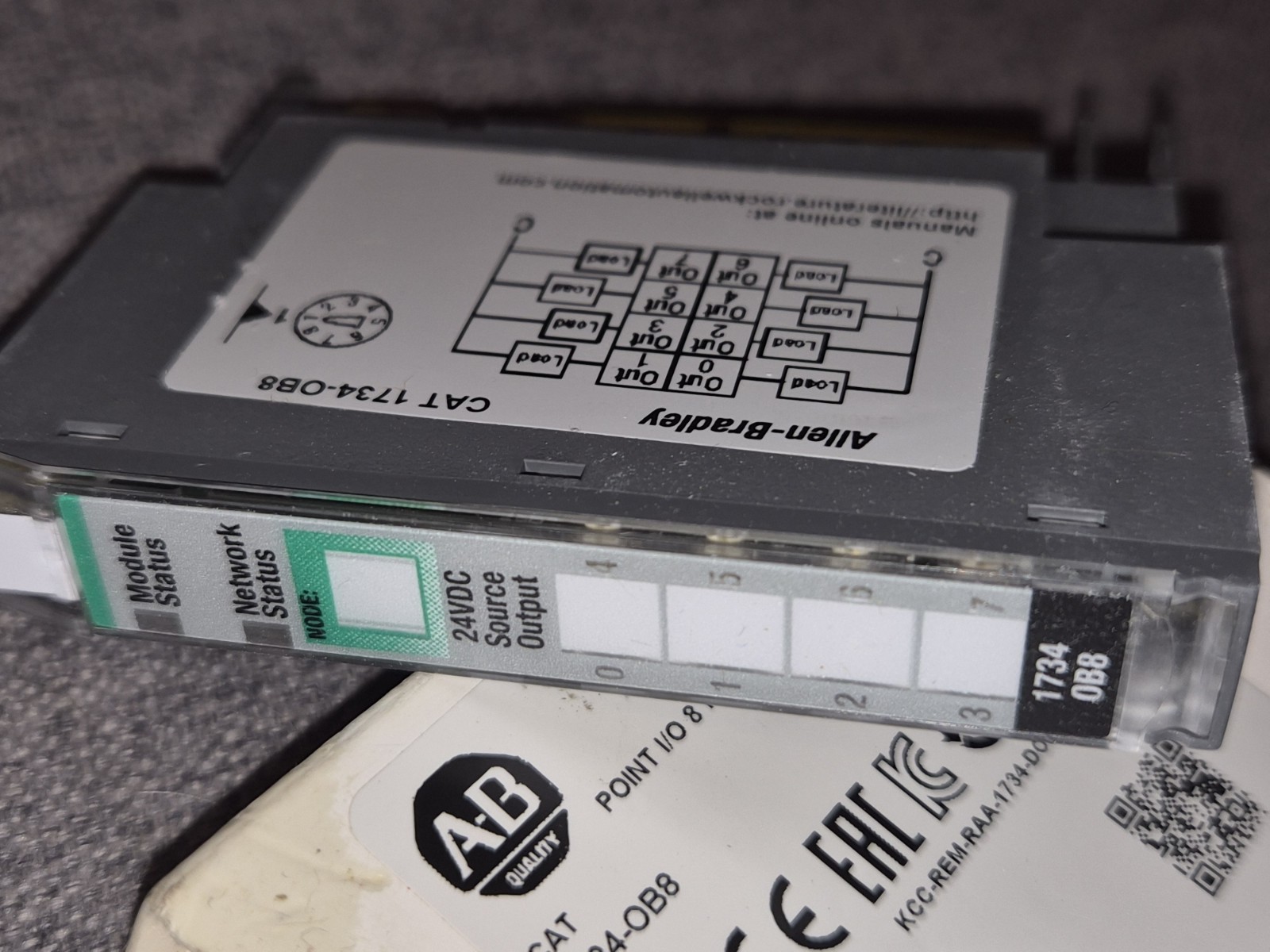 Allen Bradley 1734-OB8 Ser. C Point I/O 8-Point Digital Output Module NEW IN BOX