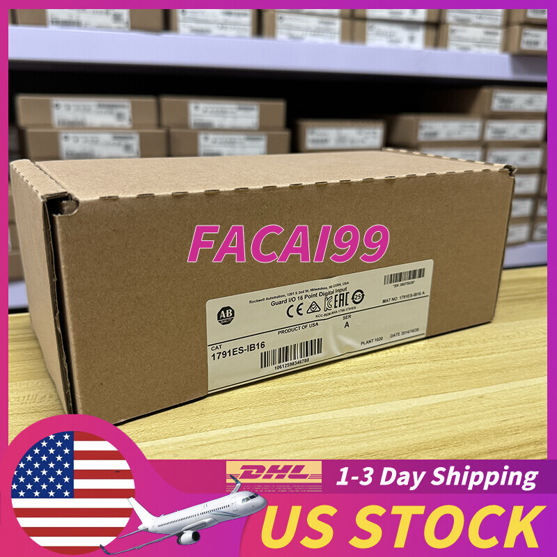 1791ES-IB16 Allen Bradley Ethernet IP CompactBlock Guard I/O Input Block NEW