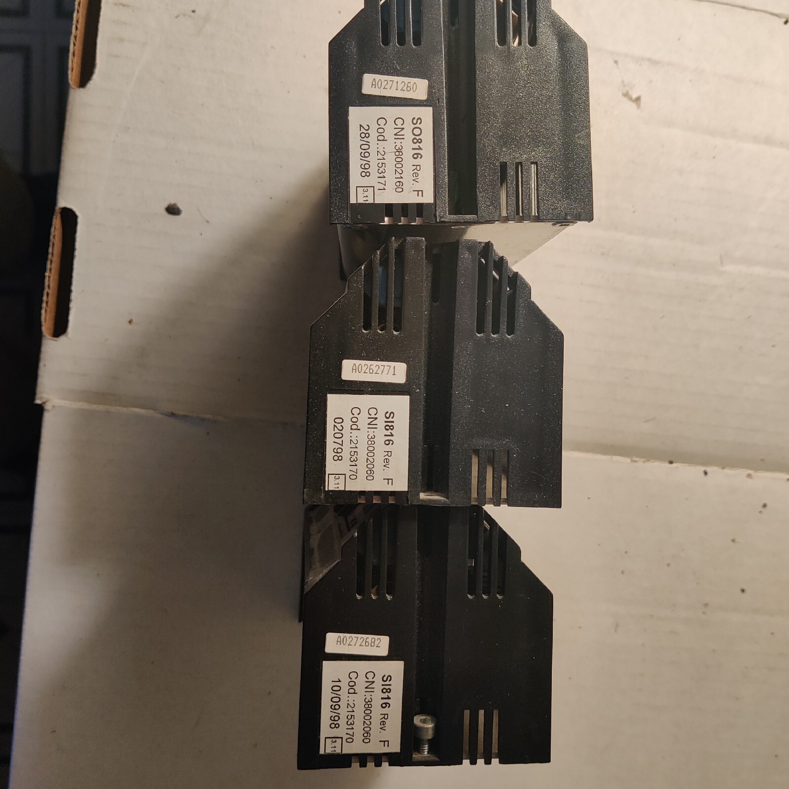 Multicam Input/Output Modules CNI SI816 and SO816