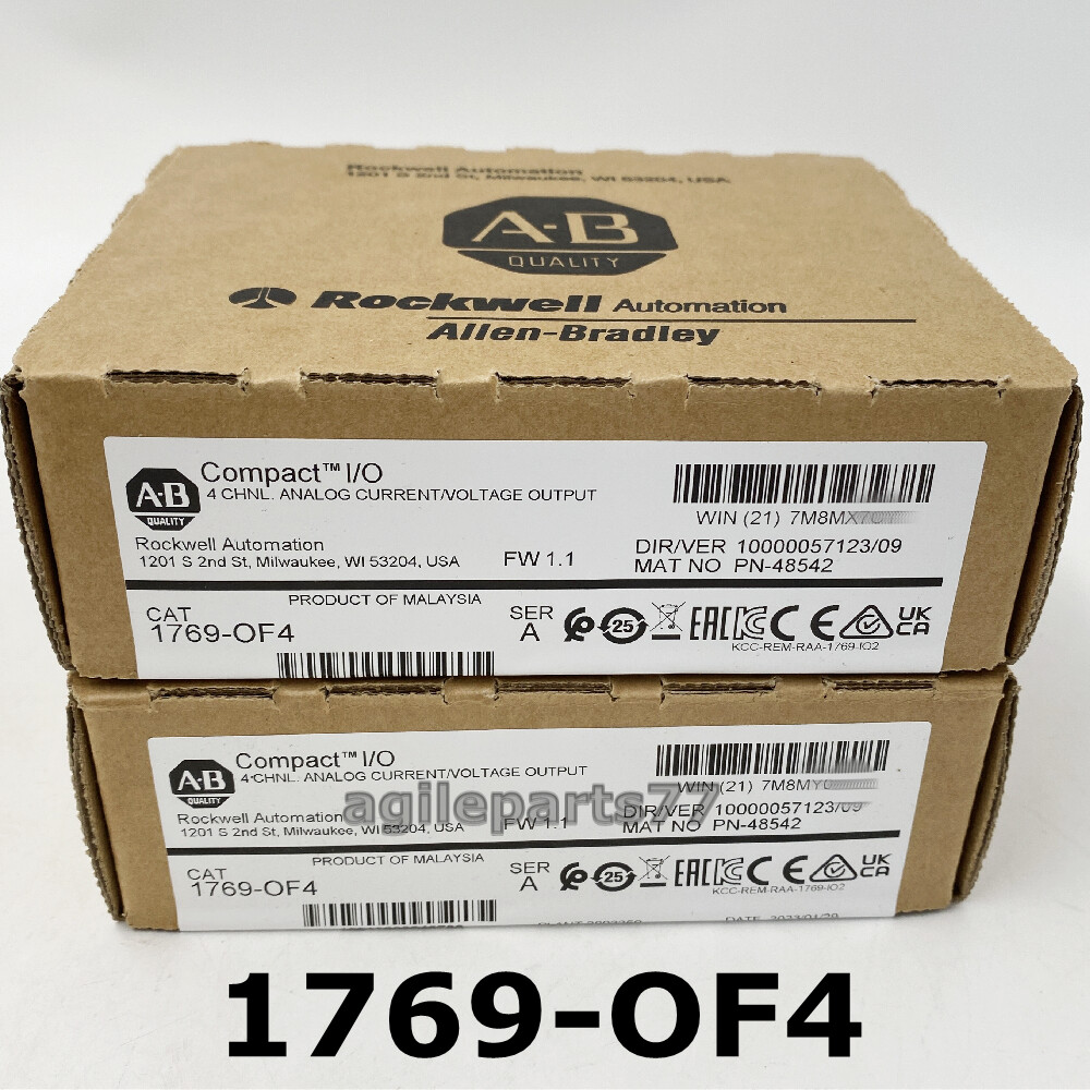 Allen-Bradley 1769-OF4 4Pt CompactLogix Analog Output Module New Sealed US