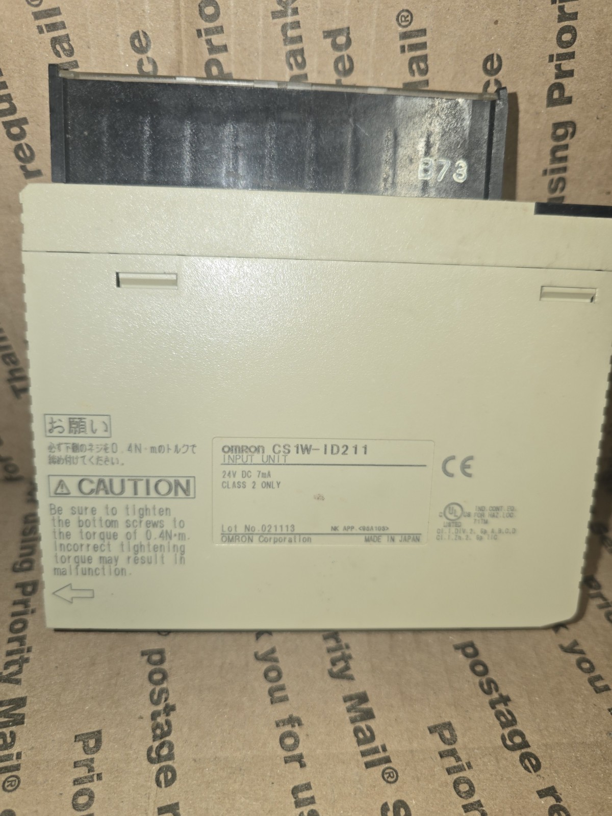 Omron CS1W-ID211 Input Unit ID211 FREE SHIPPING
