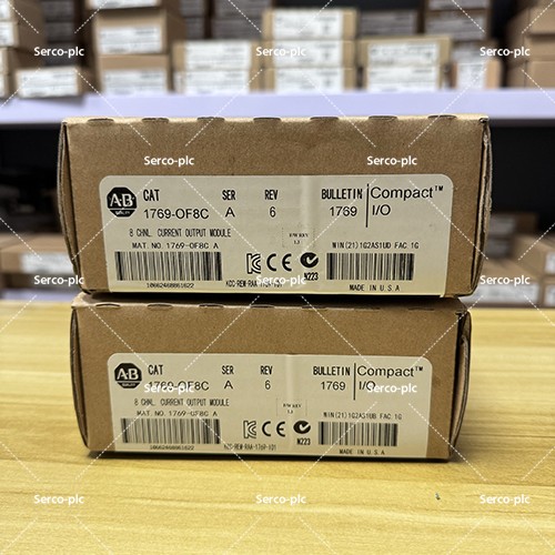 Factory Sealed AB 1769-OF8C /A CompactLogix 8 Pt A/O Current Module 1769OF8C