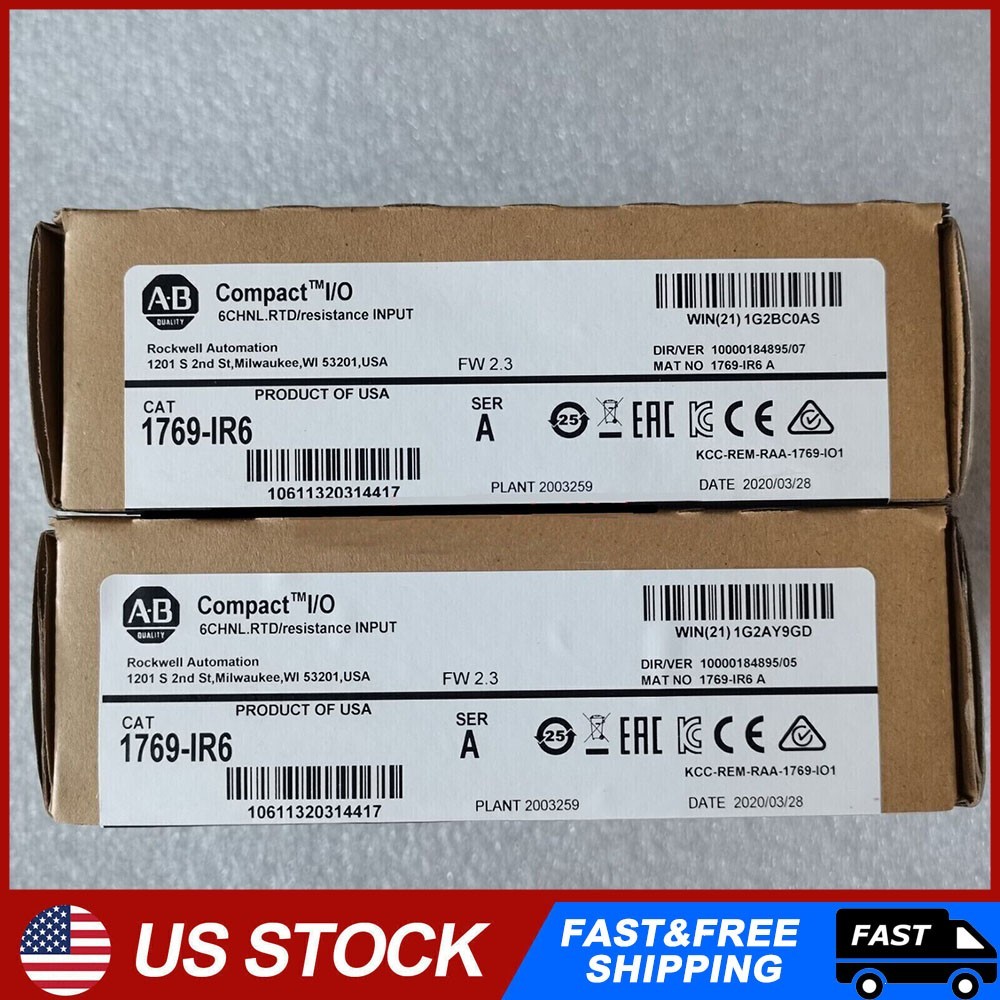 AB New Factory Sealed 1769-IR6 SER A CompactLogix Input Module