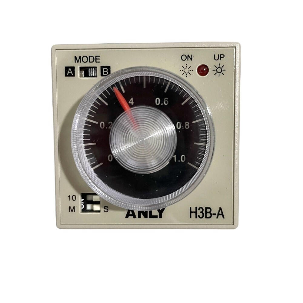 1pc H3B-A adjustable time relay 1S10S1M10M controller module PLC Output