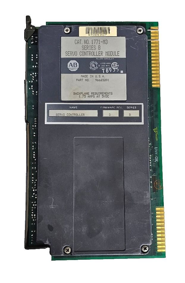 Allen Bradley 1771-M3 Series B Servo Controller Module, Firmware D, 1171M3