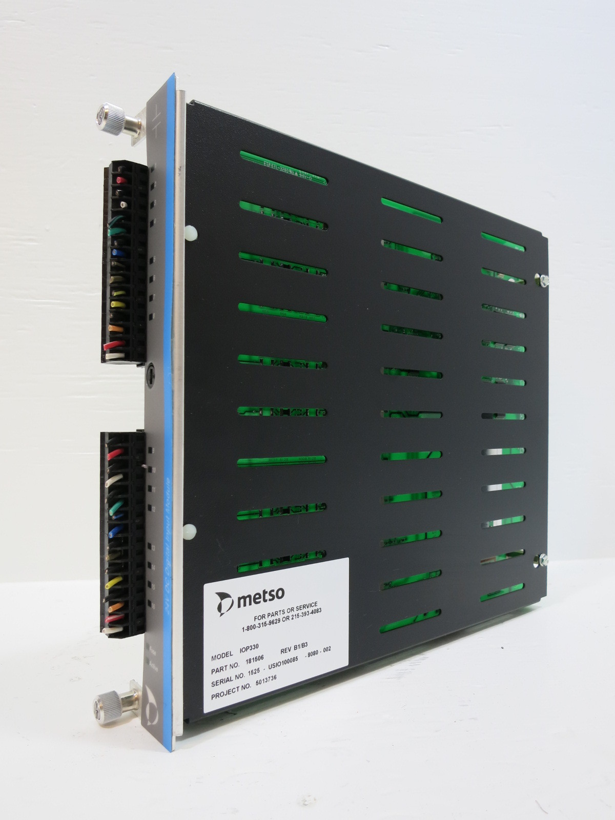 Valmet Metso Automation IOP330 181506 Rev B1/B3 Digital Input Module DC 24V