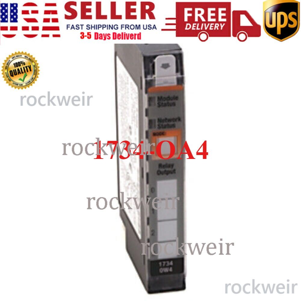 New Factory Sealed 1734-OA4 I/O 4 Point Digital Output Module AB 1734OA4 PLC