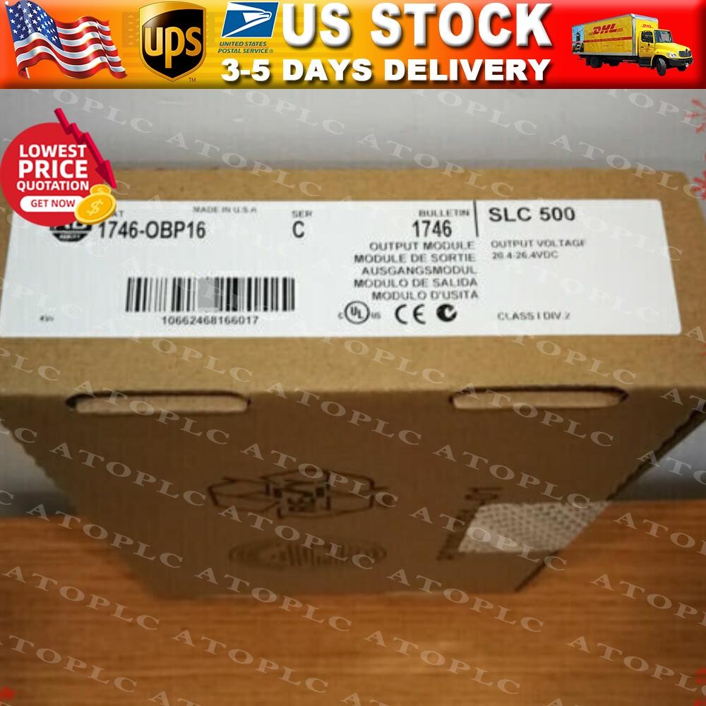 1746-OBP16 AB SLC 500 Output Module New 1PCS Fast Shipping 17460BP16 US Free Tax