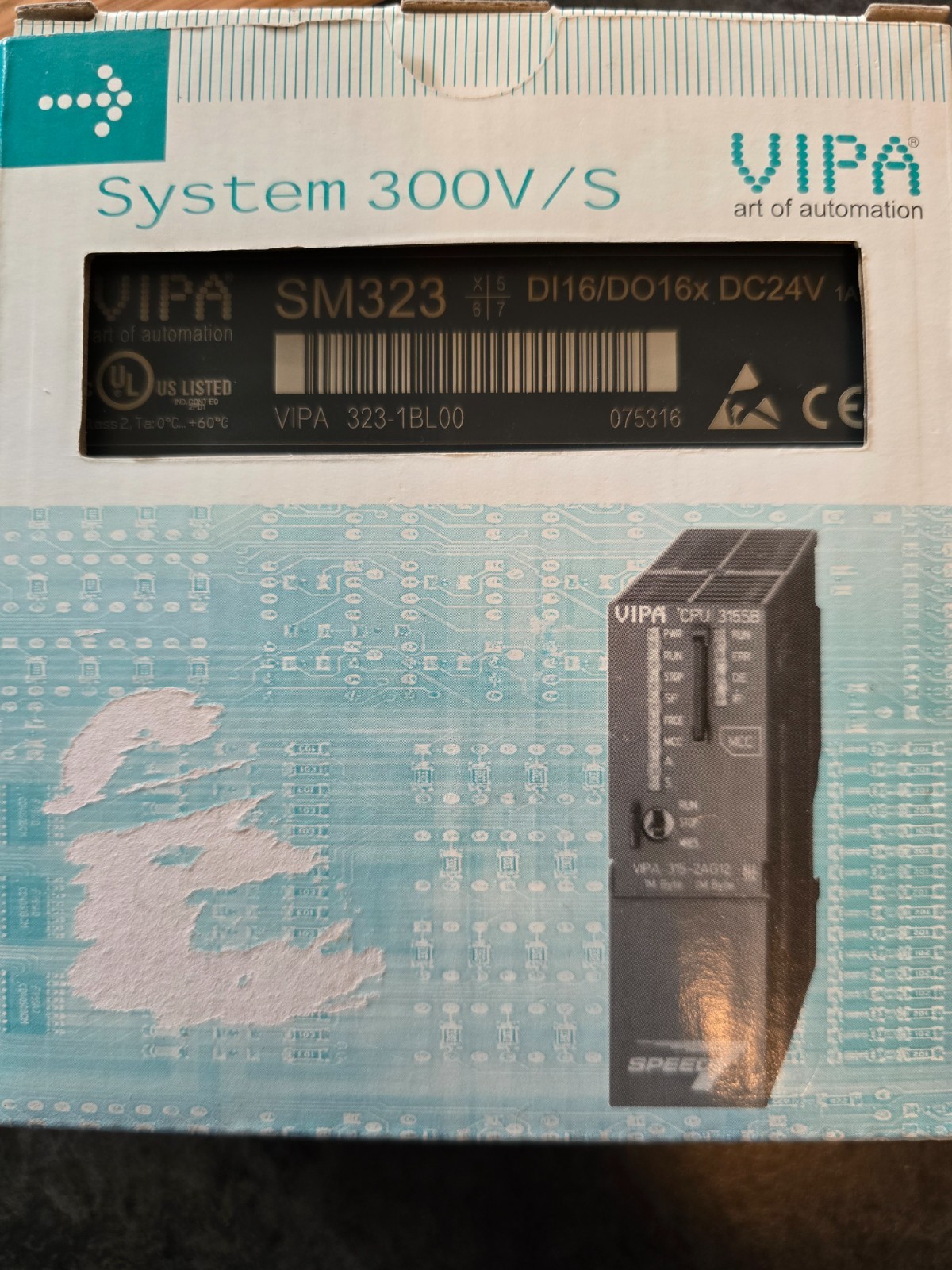 VIPA 323-1BL00 SM323 DI16/DO16x DC24V BRAND NEW FREE SHIPPING
