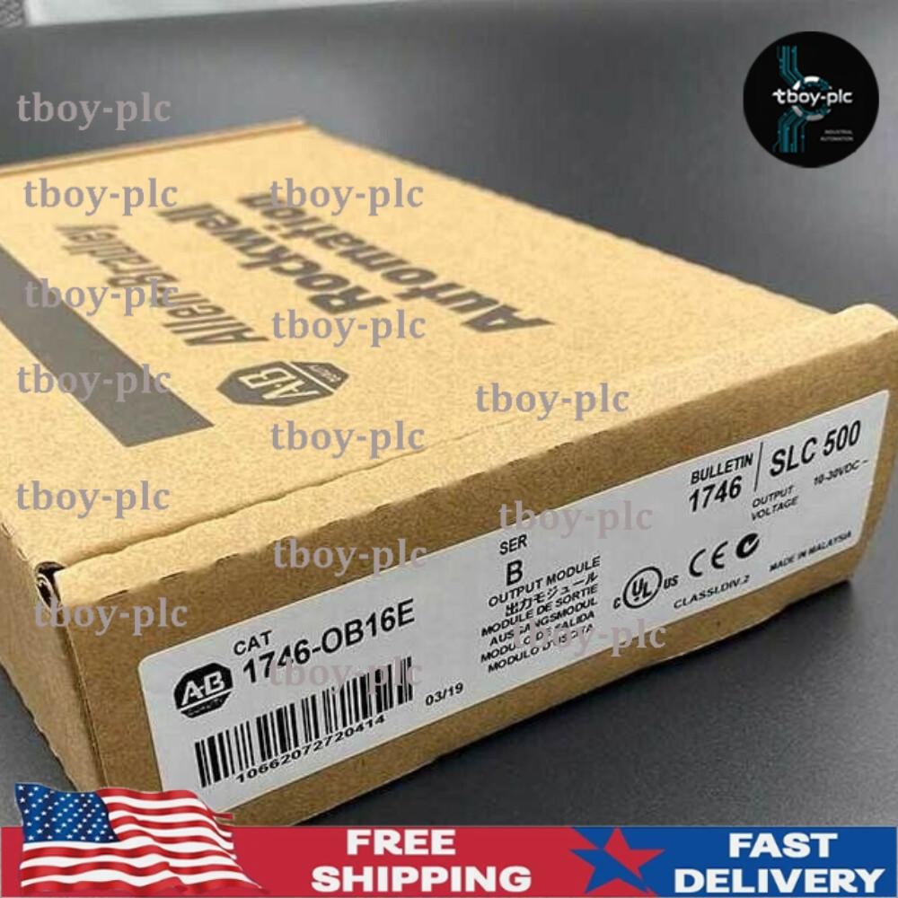 Allen Bradley AB 1746-OB16E SER B SLC 500 PLC Output Module US Free Tax