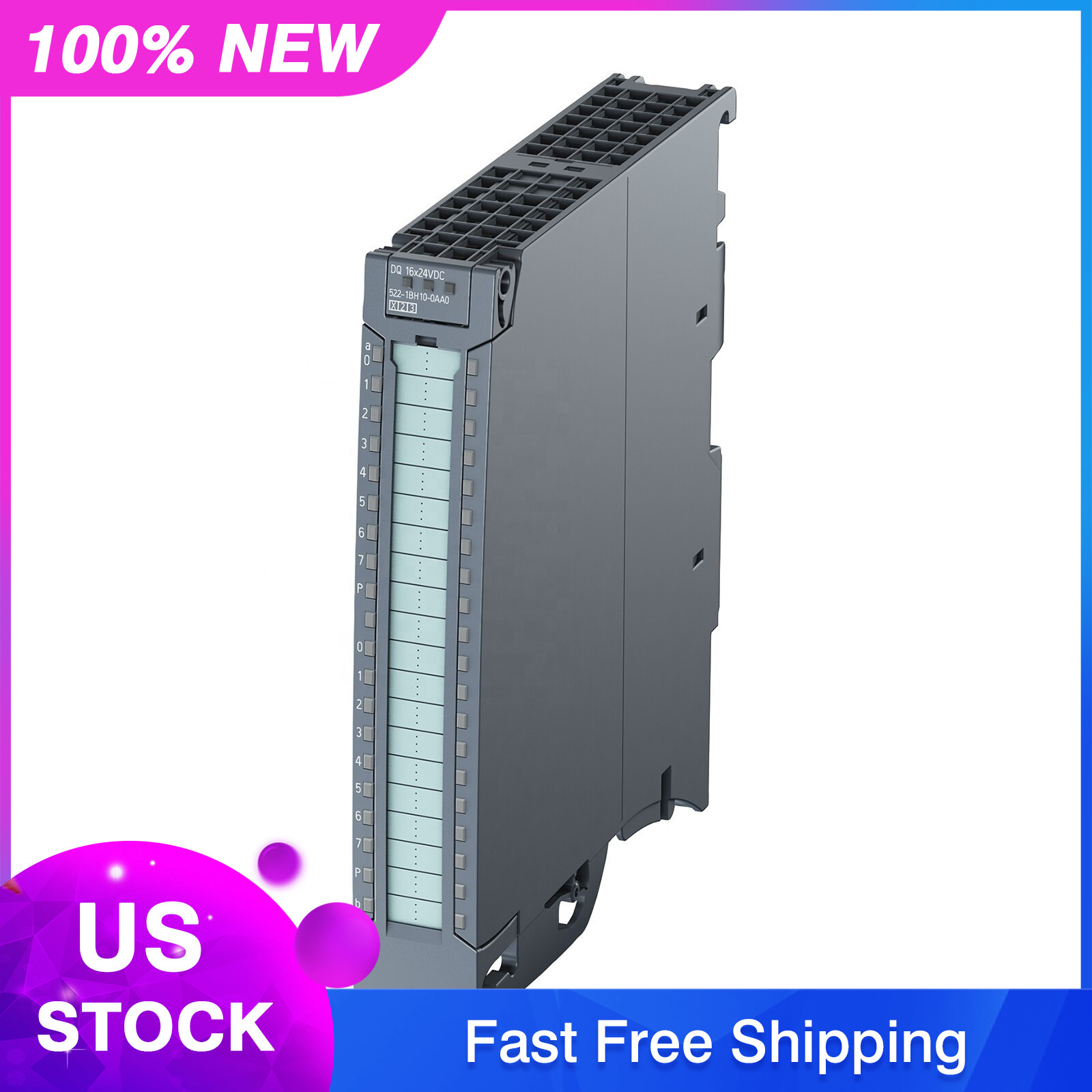 New Siemens 6ES7 522-5HH00-0AB0 6ES7522-5HH00-0AB0 S7-1500 digital output module