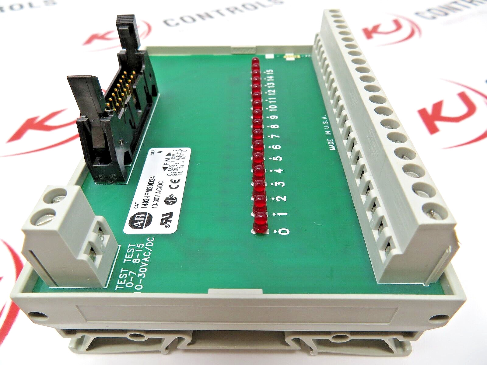 Allen-Bradley 1492-IFM20D24 Digital Interface Module With LED IND. 24 V AC/DC