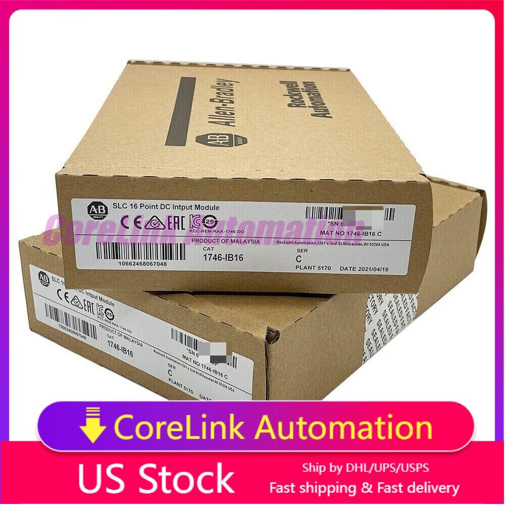 New Factory Sealed AB 1746-IB16 SER C SLC 500 Digital Input Module 1746IB16