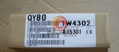 One MITSUBISHI QY80 Output Unit PLC New