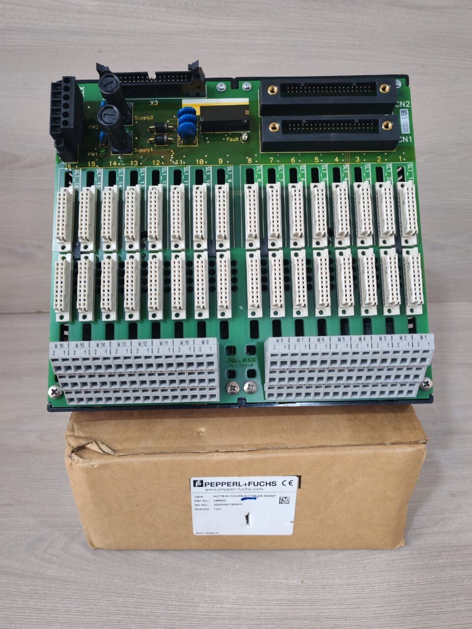 Pepperl+Fuchs H-System HICTB16-YC3-RN-AIC16S-KS-NEXSP Termination Board 238932