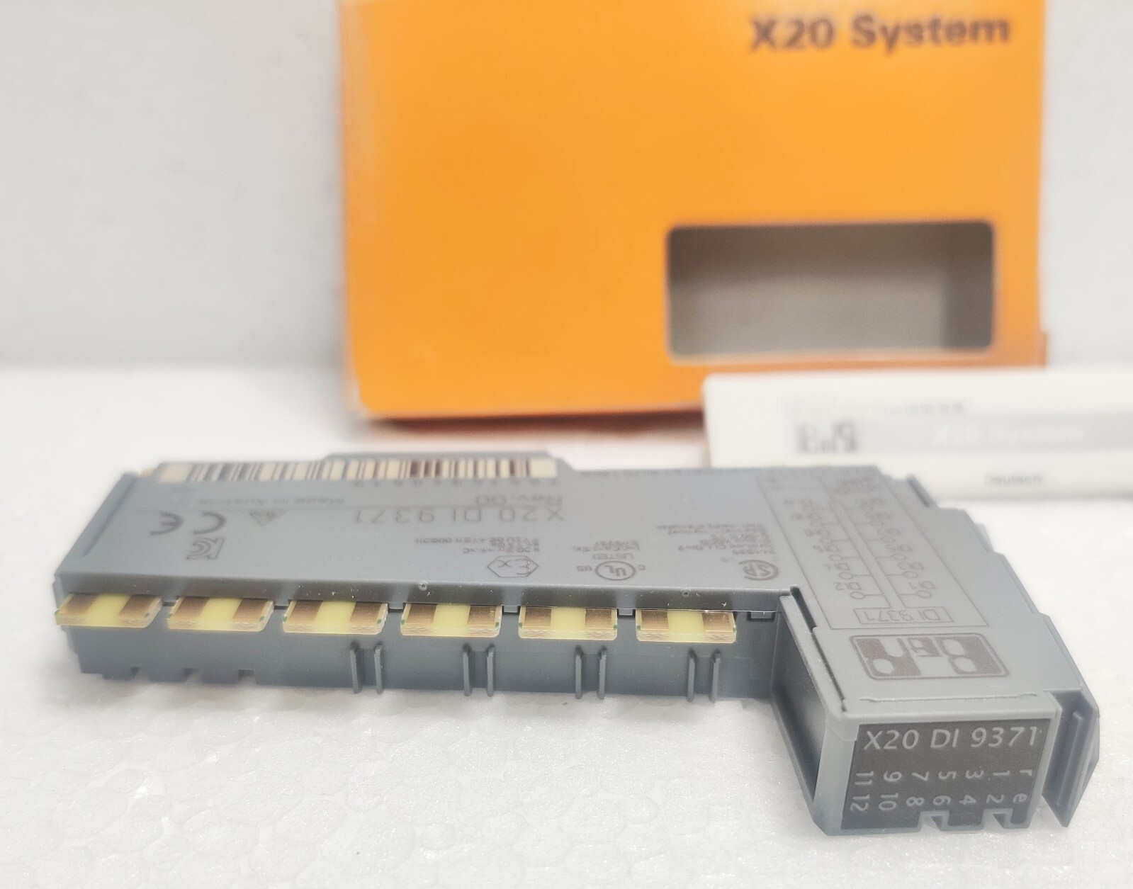 B&R X20DI9371 Rev. GO X20 System Digital Input Module
