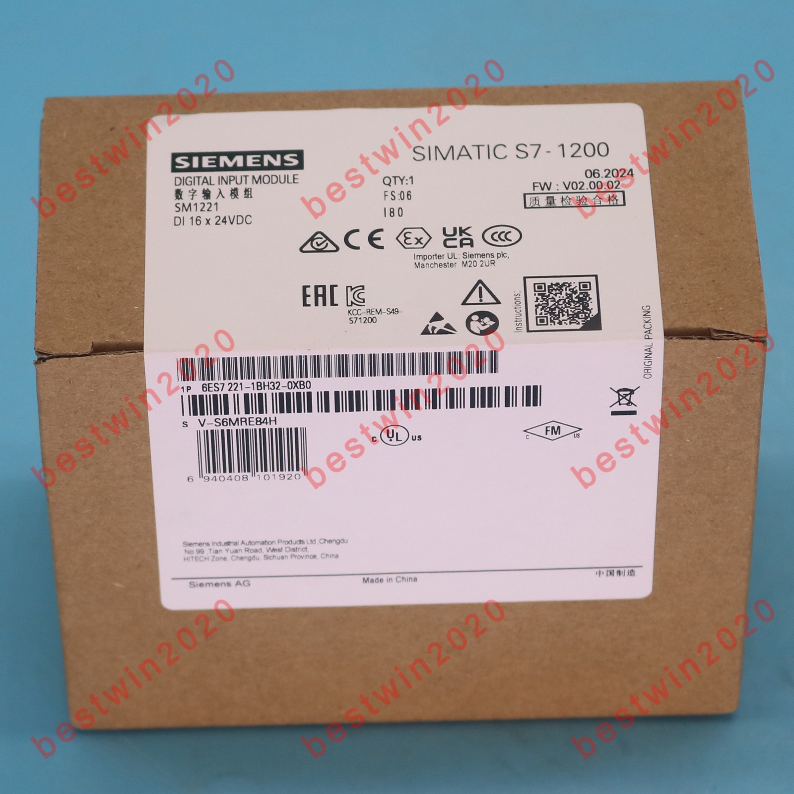 NEW Siemens PLC Module 6ES7 221-1BH32-0XB0 6ES7221-1BH32-0XB0