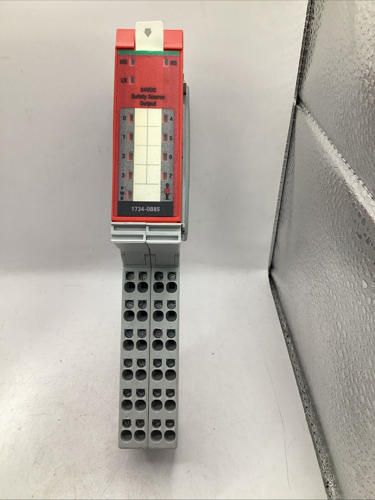 Allen Bradley Output Module with Base 1734-OB8S USED