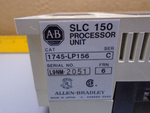 1745-LP156 /C Allen bradley SLC 150 PLC 1745LP156 W513