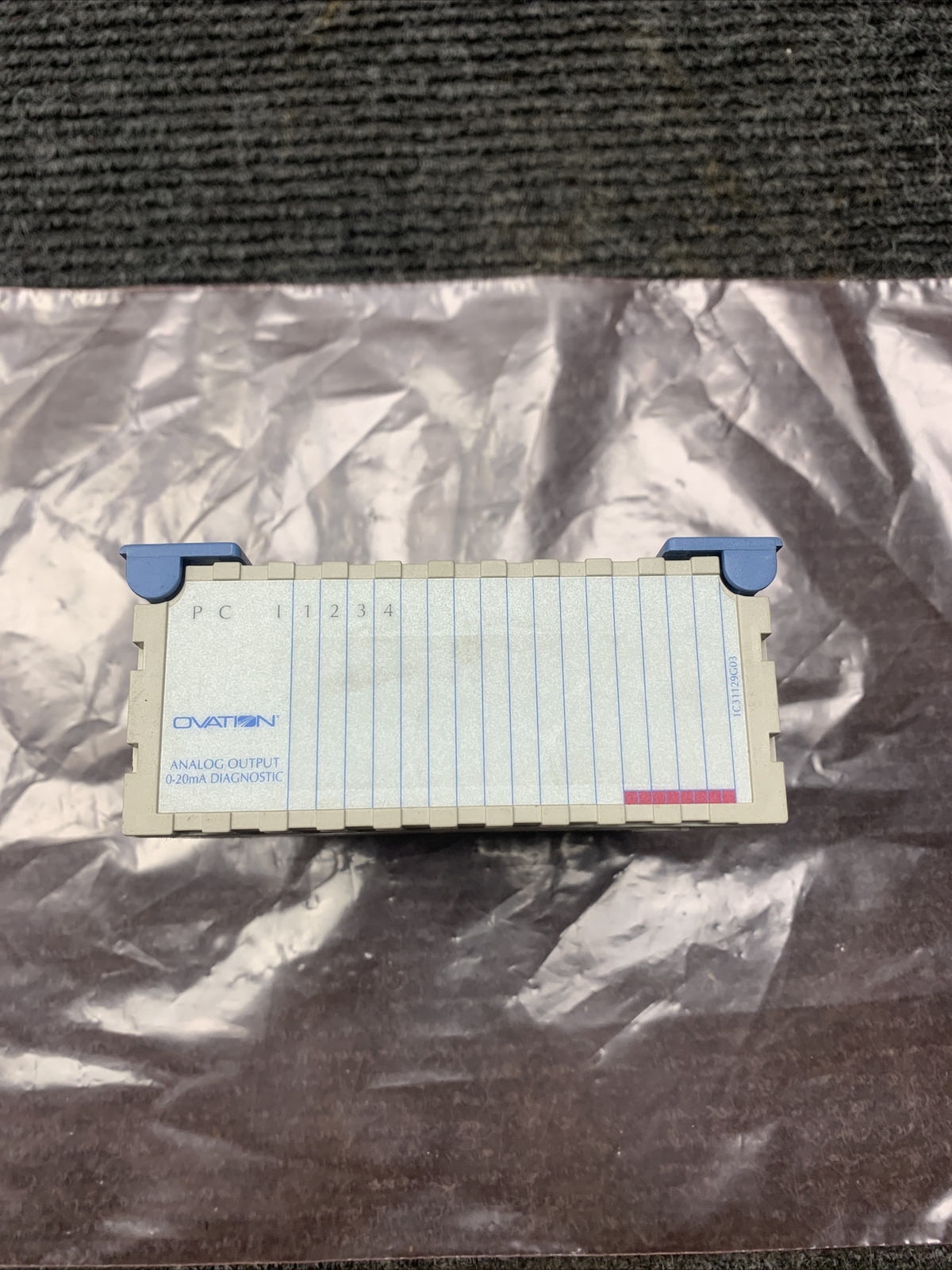 Ovation 1C31129G03 Analog 0-20ma Diagnostic Output Module