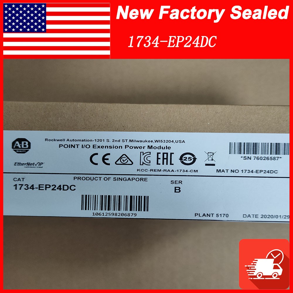 NEW 1734-EP24DC AB POINT I/O Extension Power Moudule Ser B 1734EP24DC