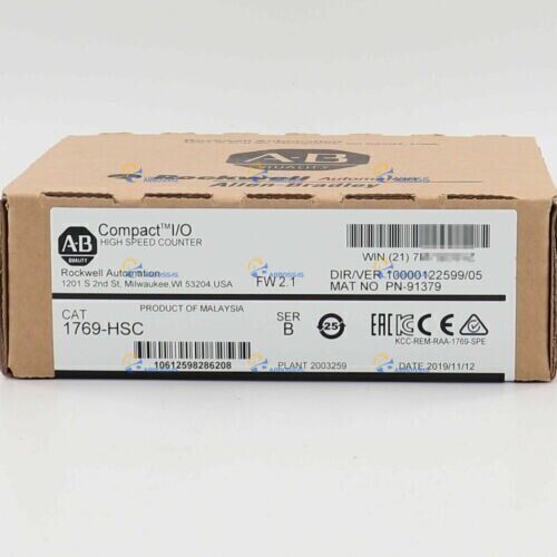 New Allen Bradley 1769-HSC SER B Compact I/O High Speed Counter Module 1769HSC