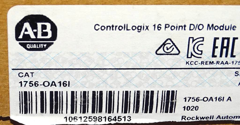 2022/2023 IN ORIGINAL BOX Allen Bradley 1756-OA16I /A 0 Min RUNTIME USA SELLER