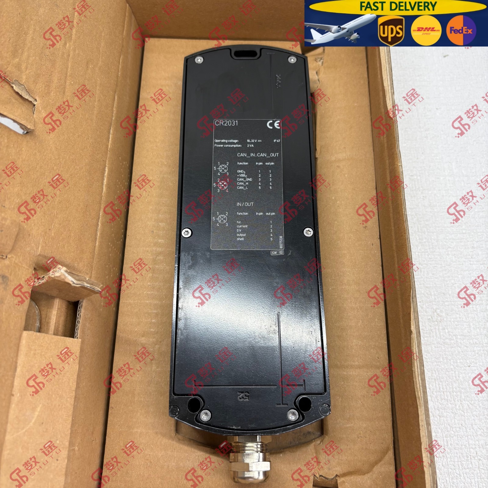 1Pcs New IFM CR2031 R360/METAL-MODULE/O/8 I/O module #by UPS or DHL express