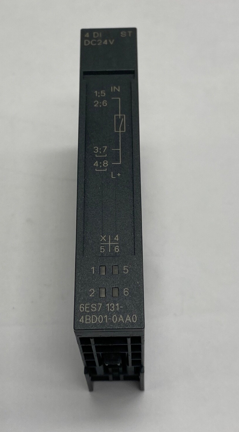 Siemens 6SE7131-4BD01-0AA0 Digital output module Simatic ET200S 4DI DC24V ST