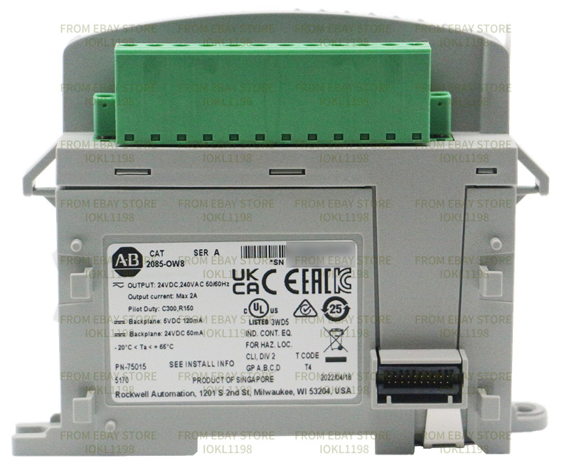 100% AB New 2085-OW8 2080 Micro800 System Micro850 Output Module Digital 8 Point