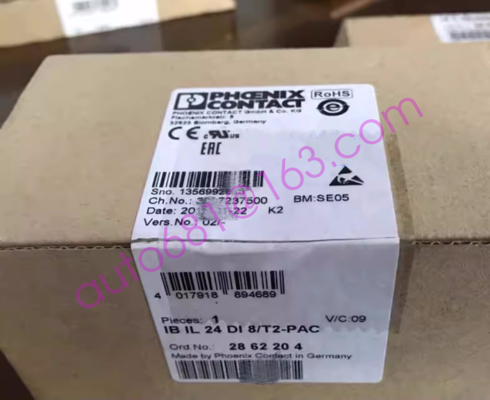 Phoenix Contact IB IL 24 DI 8/T2-PAC Digital Module 2862204