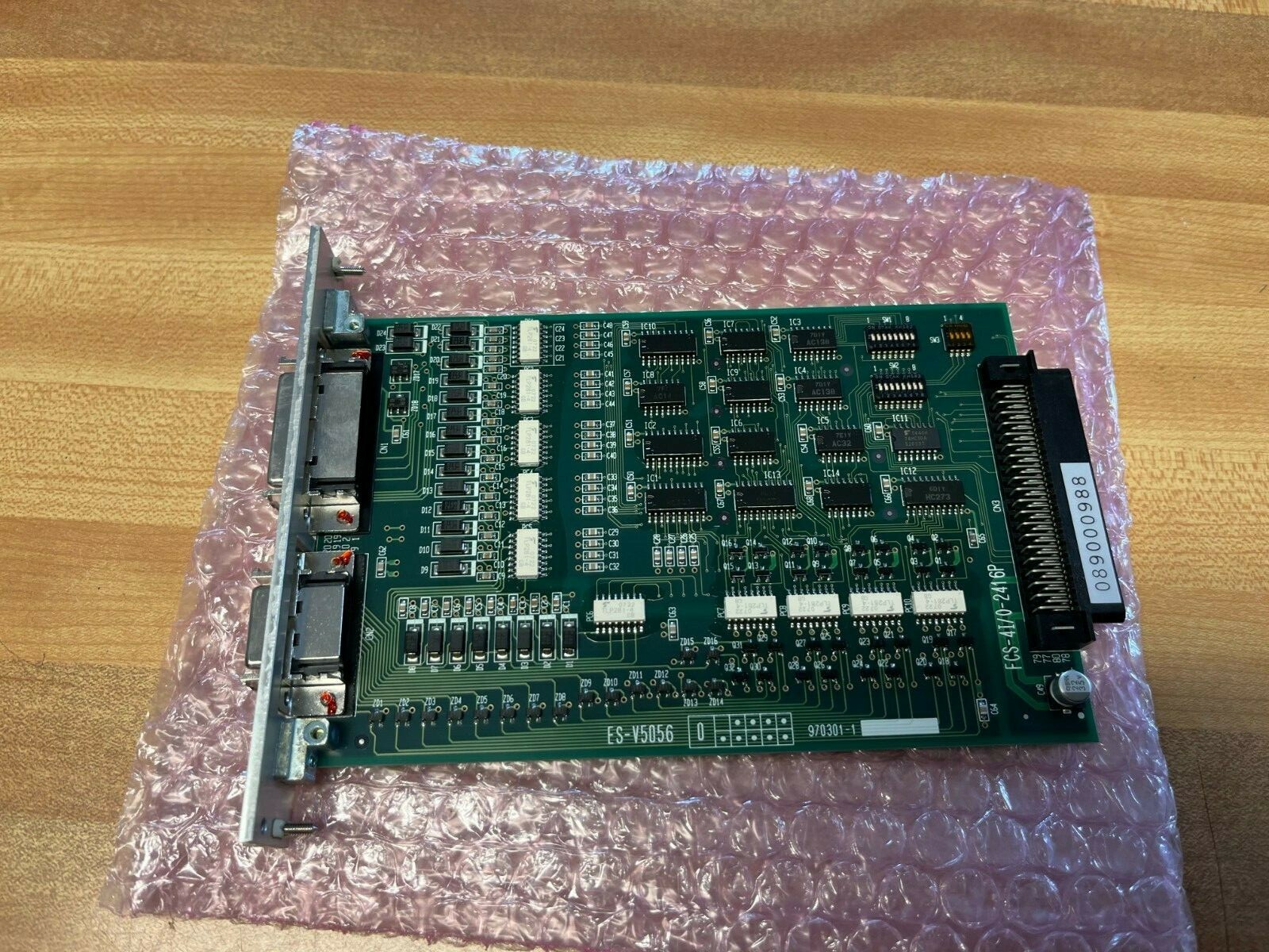 Fuji 2416P I/O Module ES-V5056 Circuit Board FCS-4I/0-2416P