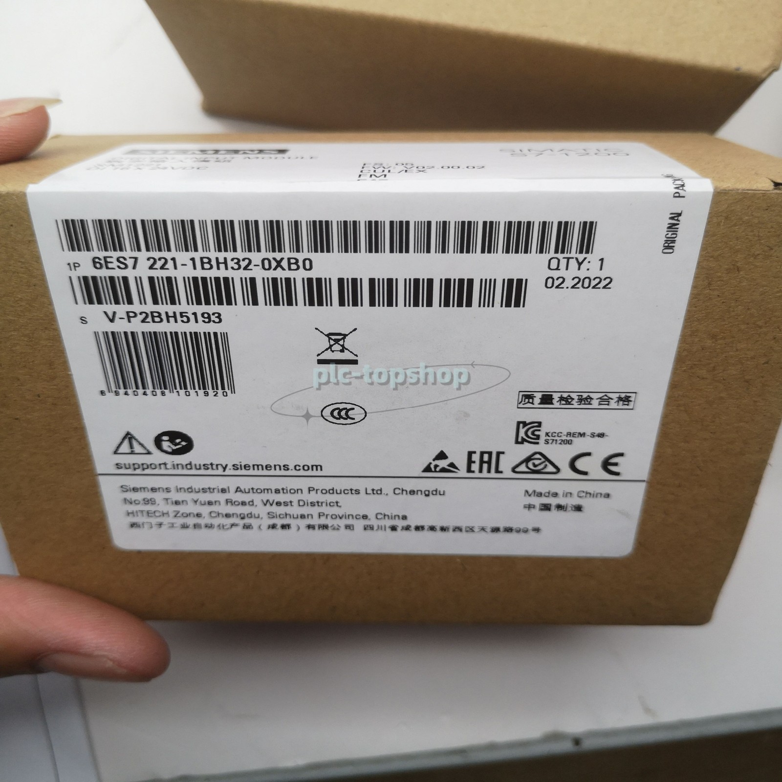 1PC New Siemens 6ES7221-1BH32-0XB0 PLC