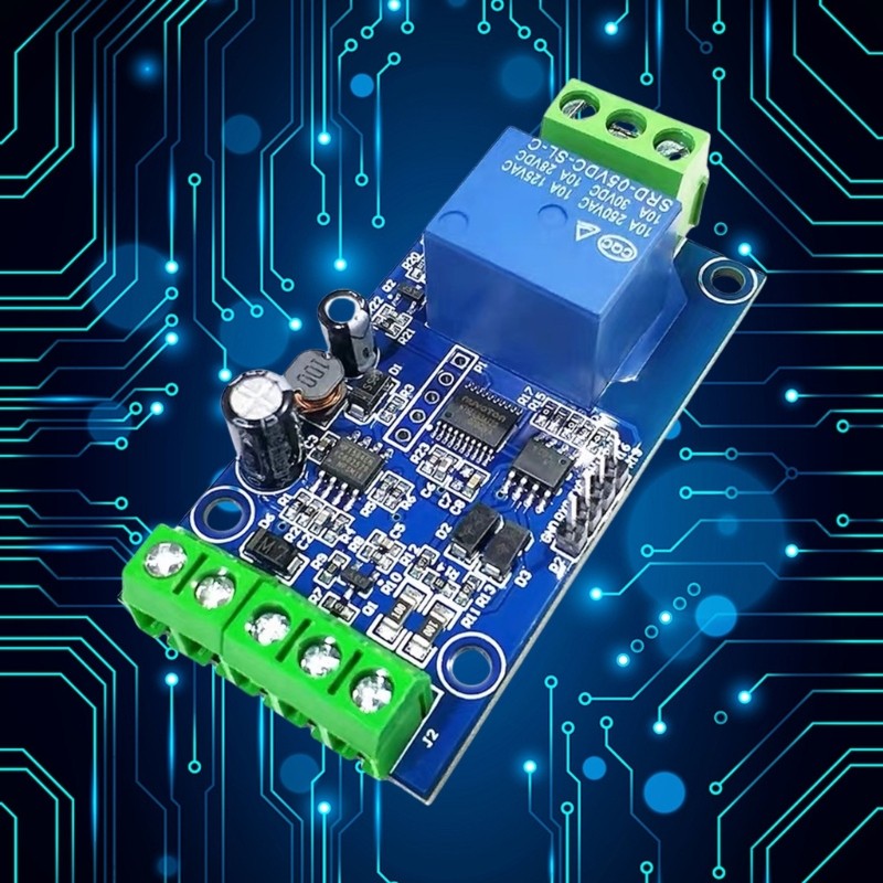 Modbus Rtu Relays Module 3.3-30V Single Channel 485 Communication For Automation