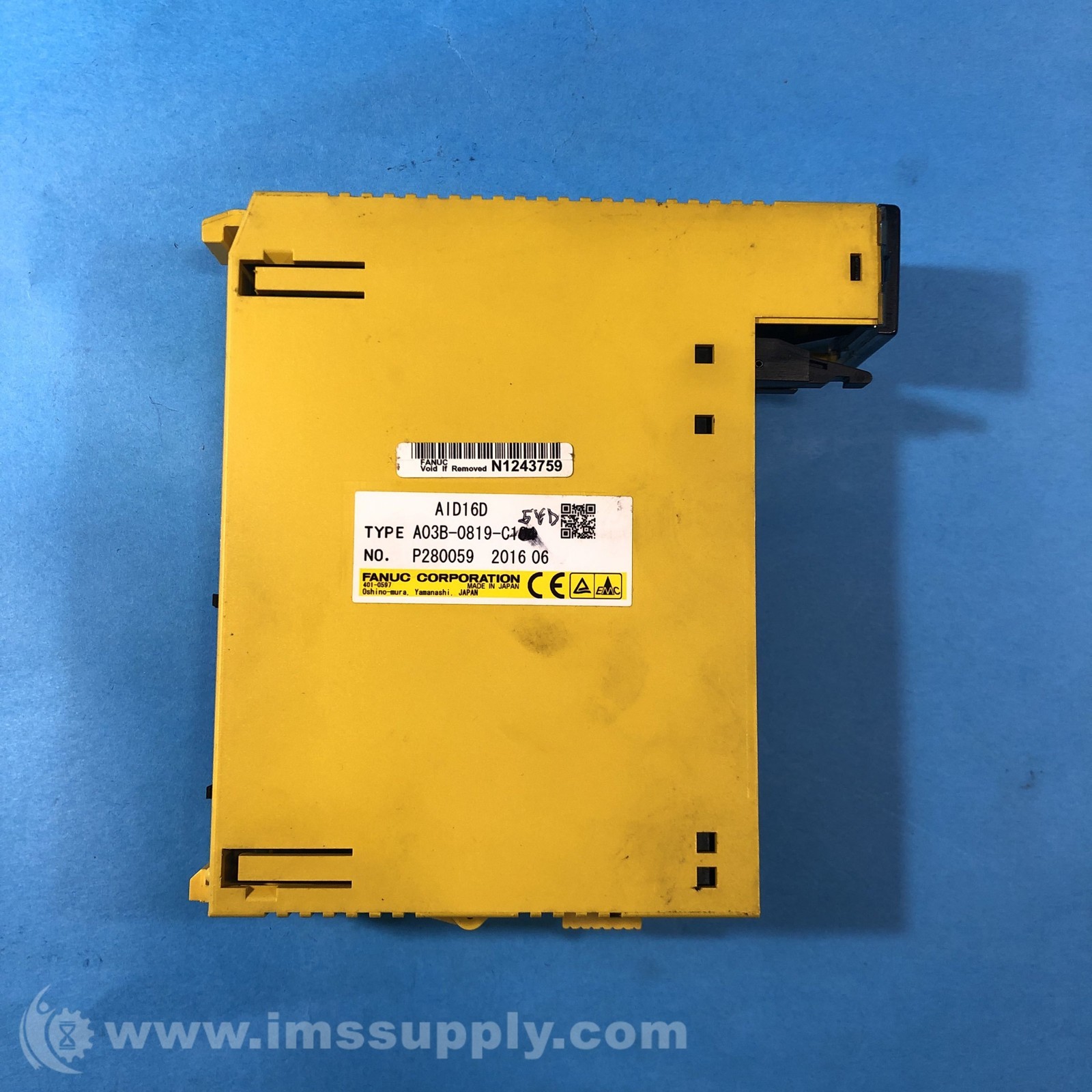 Fanuc A03B-0819-C1 I/O Module, AID16D 6906