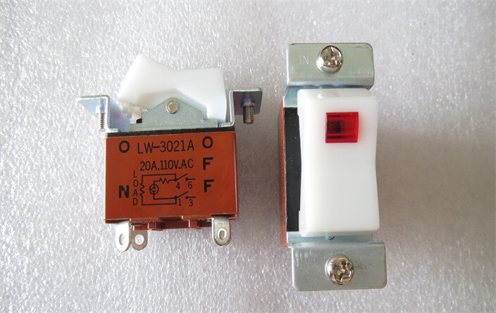 LW-3021A Switch 4m ship type switches feet gears rocker power 20A