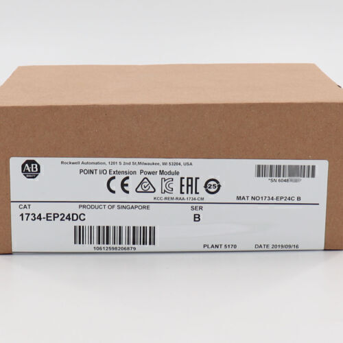 New with Unopened box AB 1734-EP24DC /B POINT I/O 24VDC Free Shipping