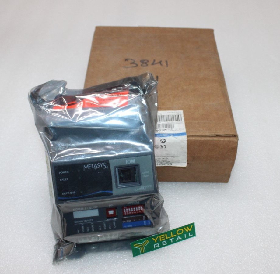 JOHNSON CONTROLS MS-IOM1710-0 METASYS INPUT/OUTPUT (I/O) MODULE