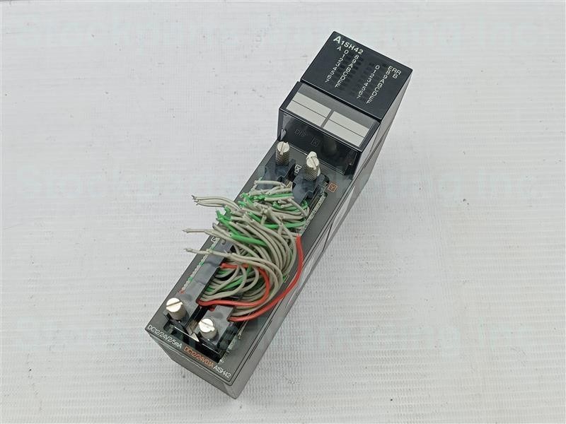 LOT 2 PCS. MITSUBISHI A1SH42 Input/Output Unit DC12/24V 2/5mA 0.1A