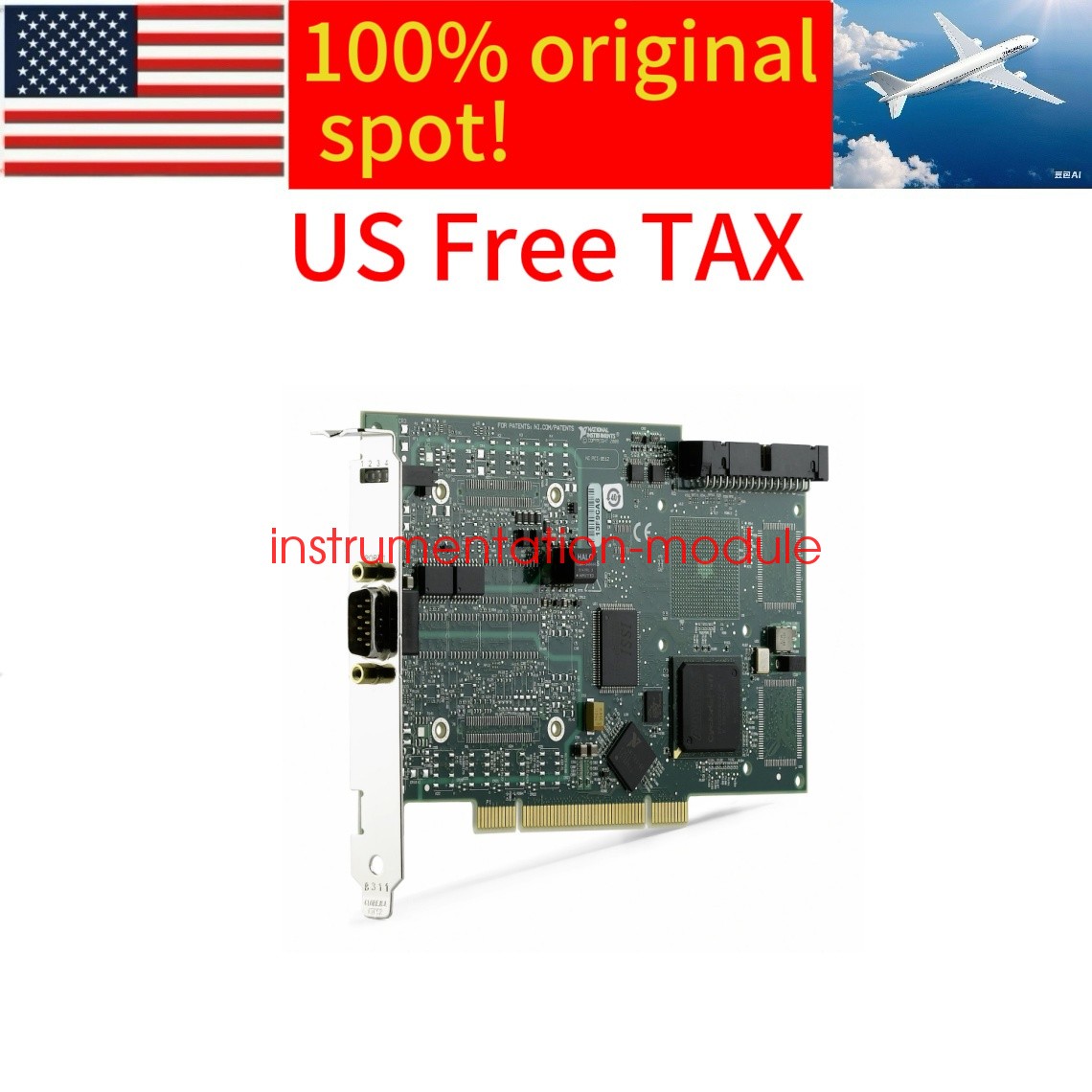 NEW National Instruments NI PCI-8512 780683-01 CAN Bus Communication Module