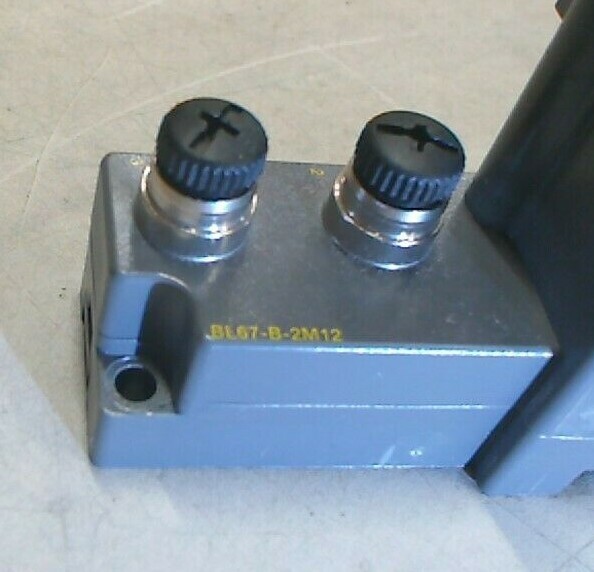 TURCK BL67-B-2M12 I/O MODULE BL67 SYSTEM BASE M12X1 EUROFAST CONNECTOR *FREESHIP