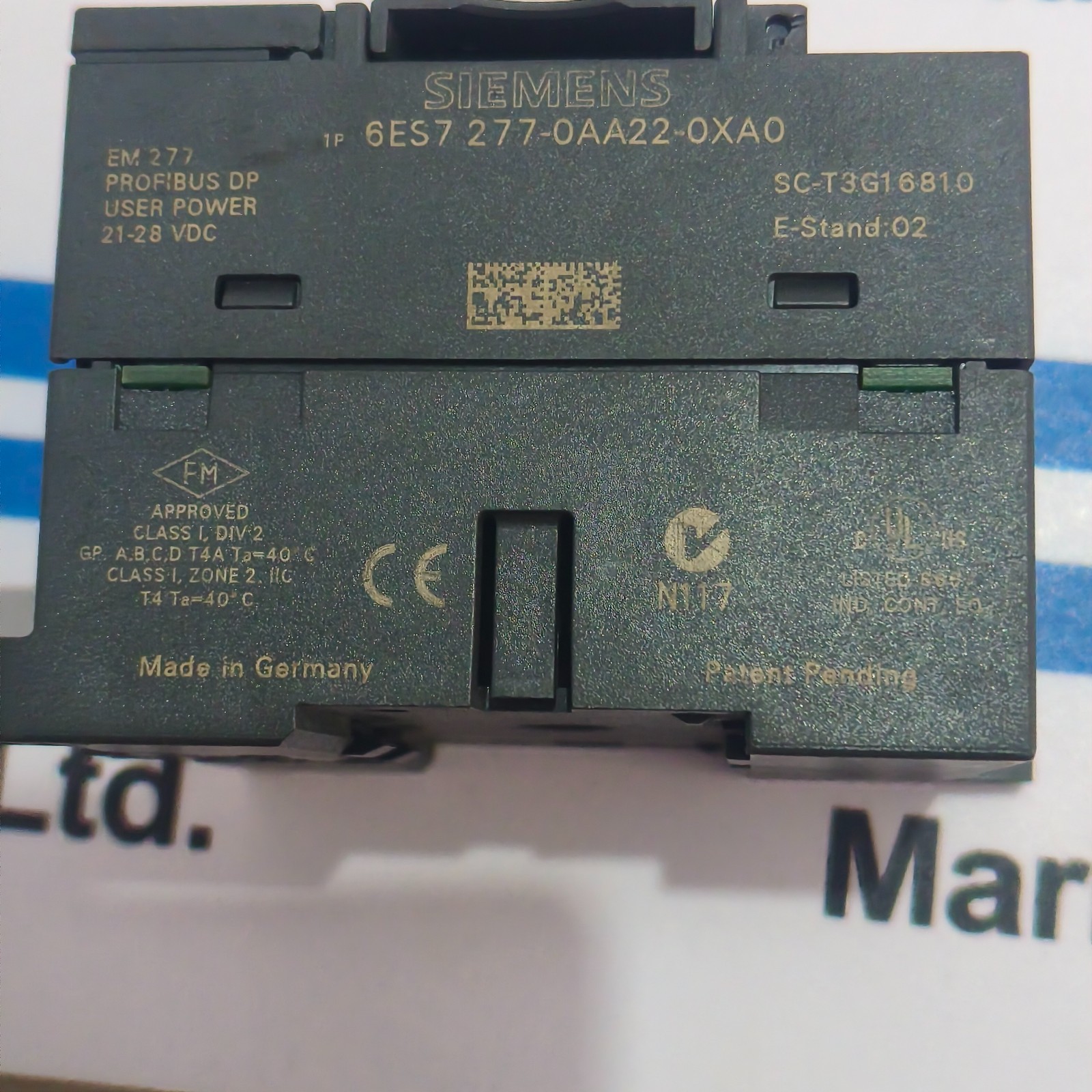 Siemens Em277 Profibus DP Slave Module 6es7 277-0aa22-0xa0