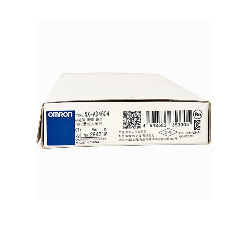 New Controller module NX-AD4608 NX-AD4603 NX-AD4203 NX-AD4204 NX-AD4604 OMRON