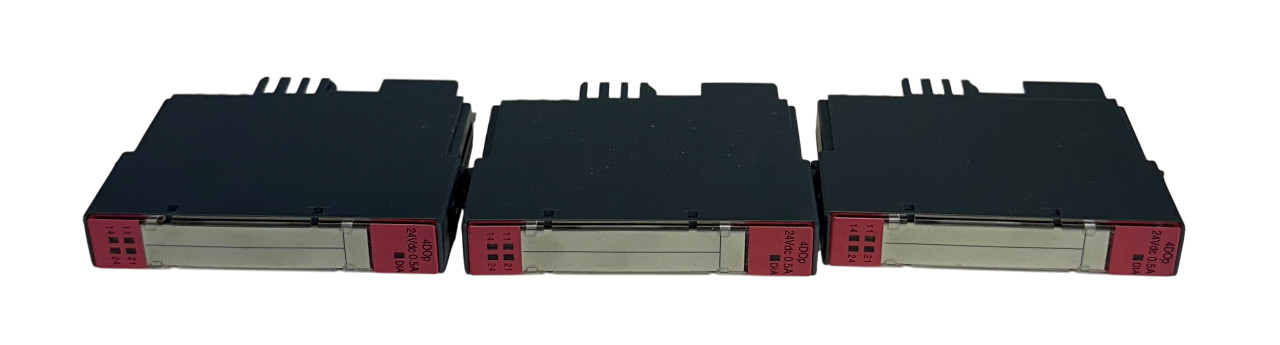 3 TURCK BL20-4DO-24VDC-0.5A-P / 6827023 DIGITAL OUTPUT MODULES 24VDC 4DOp USNP