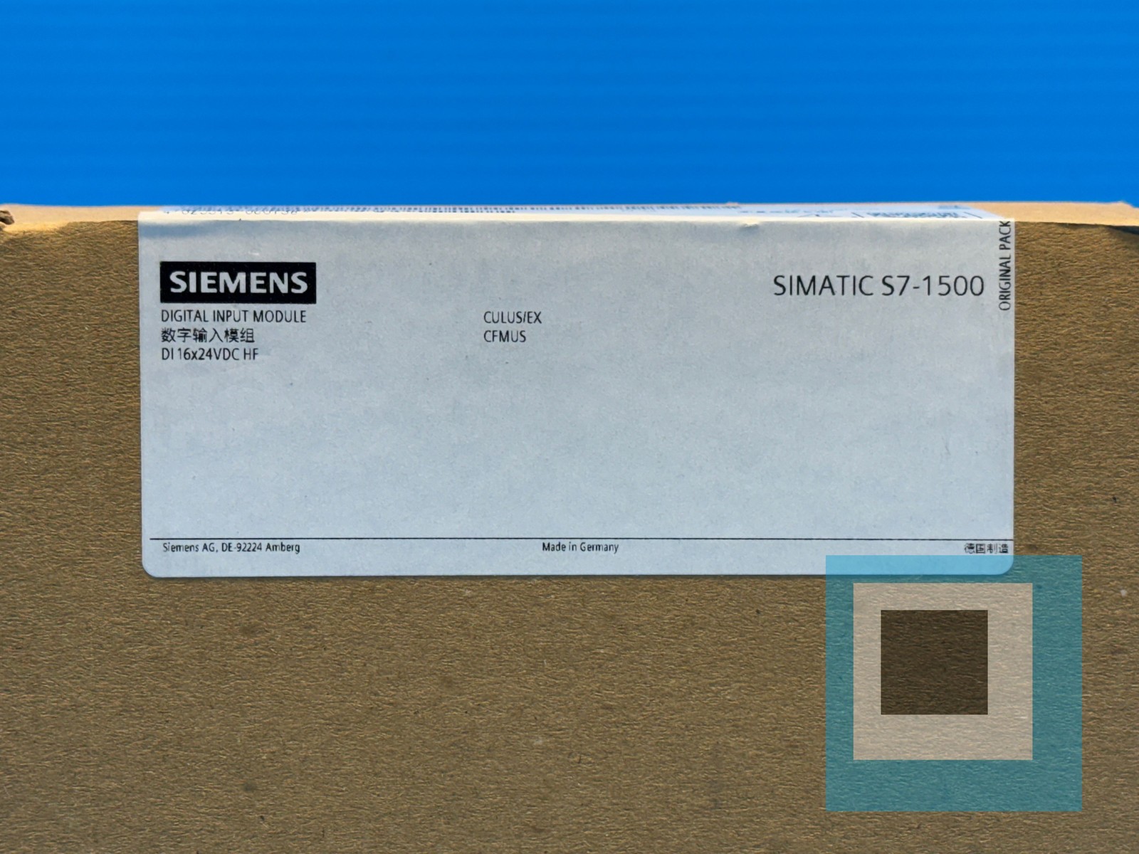Siemens 6ES7521-1BH00-0AB0 Digital Input Module SIMATIC S7-1500 – NEW SEALED