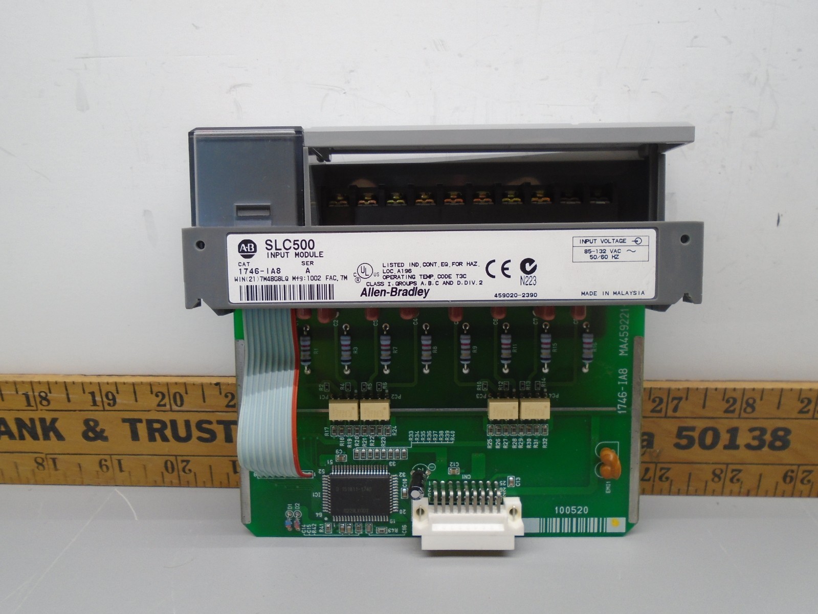 1746-IA8 Allen Bradley SLC 500 AC Input Module 1746-1A8 W174