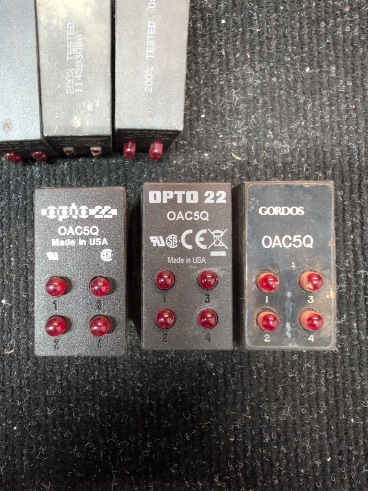 Opto 22 OAC5Q Output Module LOT OF 6 Used