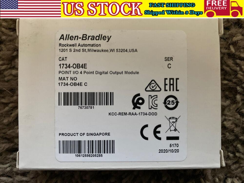 Allen Bradley 1734-OB4E C 4Point Output Module new in box 1734OB4E AB