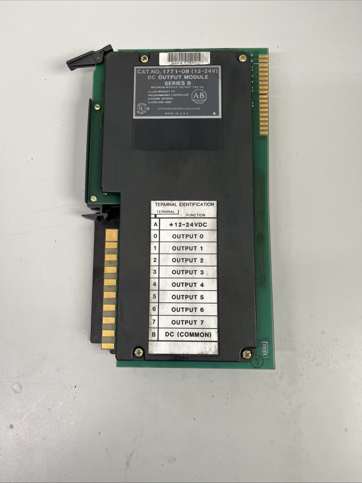 1771-OFE2 /B Allen Bradley PLC 5 Analog output 1771-0FE2 S-21