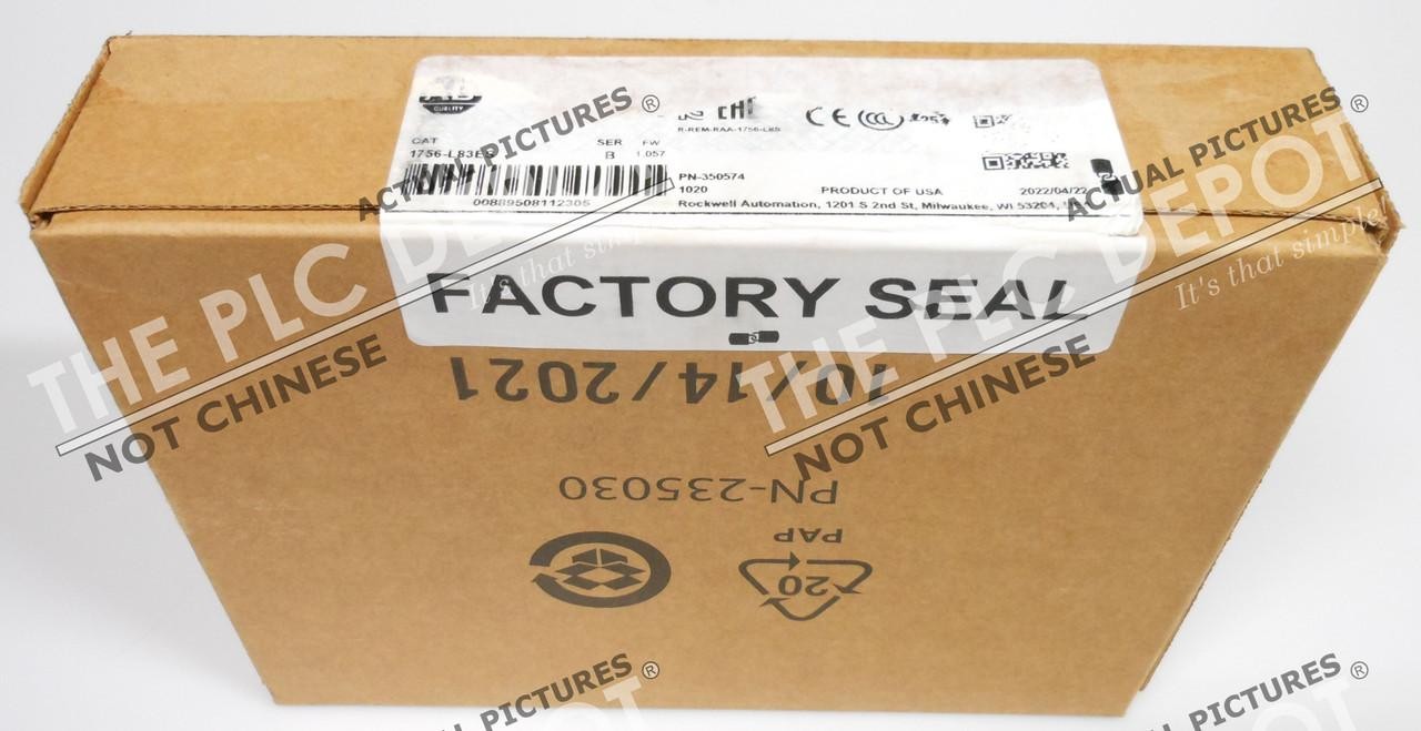 *READ* [REAL US SELLER] SEALED NEW Allen Bradley 1756-L83ES #001